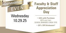 Faculty and Staff Appreciation Day